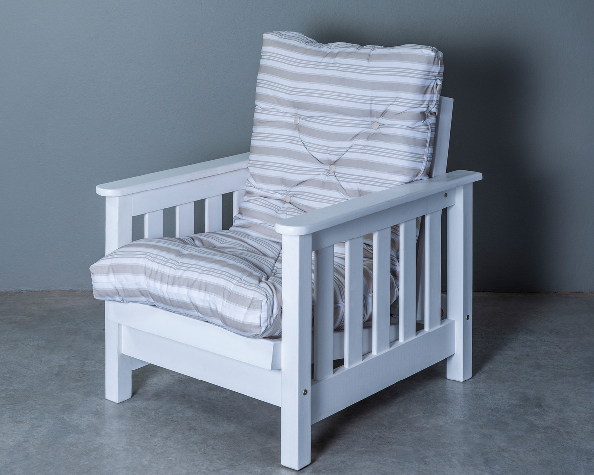 1- Seater Chair - White | Aberdeens