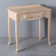 French 1 Drawer Table Clear Pine (3)