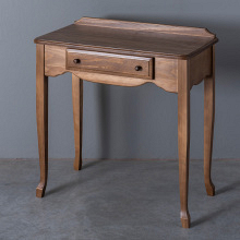 French 1 Drawer Table Honey (2)