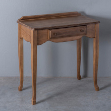 French 1 Drawer Table Honey (3)