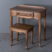 French 1 Drawer Table Honey (4)