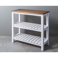 1000mm Changing Table White Honey (2)