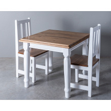 900 x 900 Dining Table White Honey (3)
