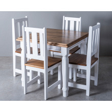 900 x 900 Dining Table White Honey (4)