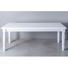 2100 x 900 Dining Table White (2)