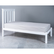 Slatted Three Quarter Headboard White (2)